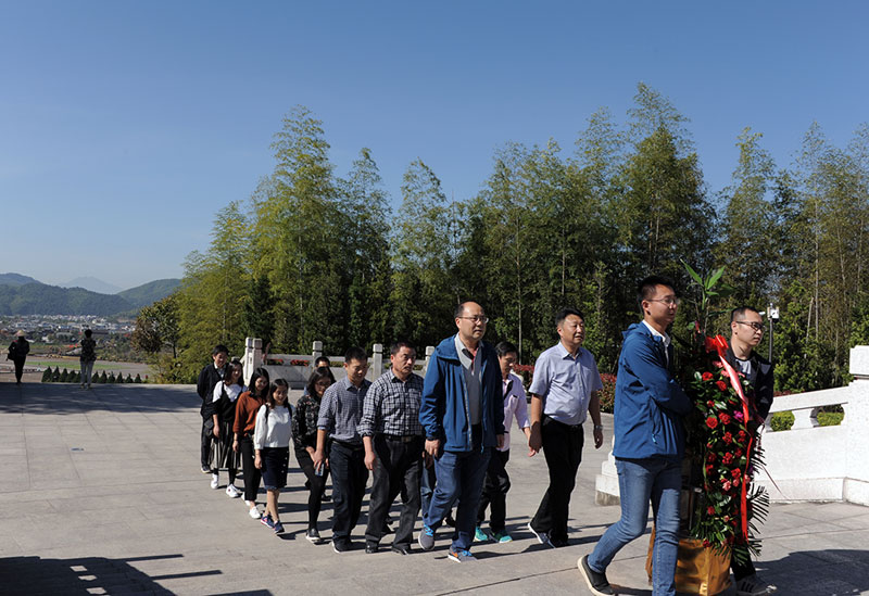 蘇科農(nóng)化黨支部組織黨員干部赴古田參觀學(xué)習(xí)